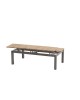 Forio coffee table 120 x 75 x 40 cm. Adjustable teak top