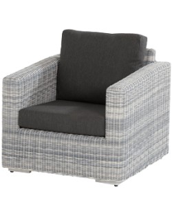 Edge living chair with 2 cushions ice