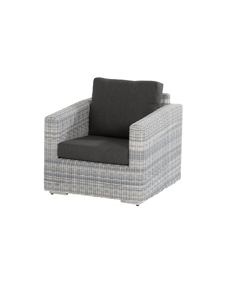 Edge living chair with 2 cushions ice