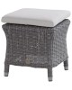 Indigo cosy stool with cushion