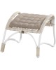 Olivia footstool with cushion retro