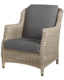 Brighton living chair with 2 cushion pure