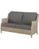 Brighton 2.5 seaters bench with 4 cushions, pure