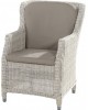 Brighton dining chair with 2 cushions, provance