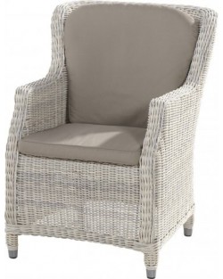 Brighton dining chair with 2 cushions, provance