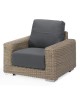 Kingston living chair with 2 cushions, pure