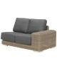 Kingston modular 2 seater left arm with 4 cushions pure