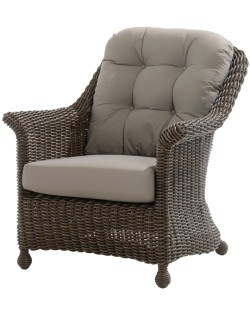 Madoera living chair with 2 cushions colonial