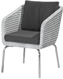 Luton dining chair with 2 cushions