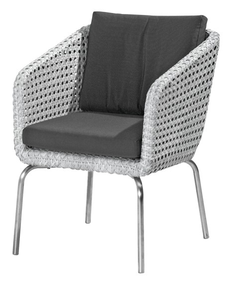 Luton dining chair with 2 cushions