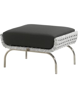 Luton footstool with cushion and cover