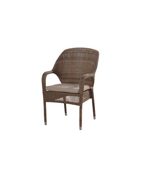 Sussex stacking chair with cushion