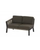 Oslo modular 2 seater right arm with 4 cushions