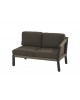 Oslo modular 2 seater left arm with 4 cushions