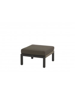 Oslo footstool with cushion 70 x 70 cm.