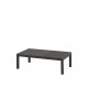 Mandalay aluminium coffee table with adjustable anthracite top