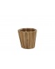 Miguel planter small teak