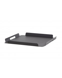 Maya serving tray anthracite klein