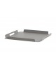 Maya serving tray smoke grey klein