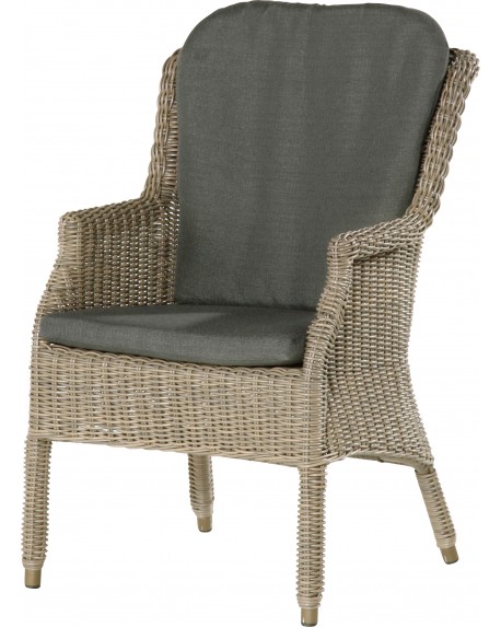 Del Mar dining chair with cushion