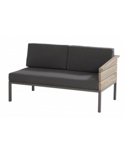 Cava Teak 2-seater module left arm